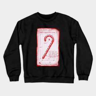 Candy Cane tech spec Crewneck Sweatshirt